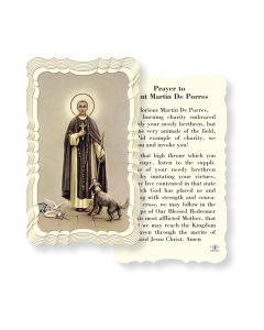 St. Martin De Porres Holy Card