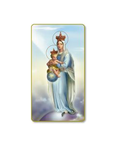 Our Lady of Victory Holy Card