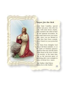 Prayer For The Sick Holy Card