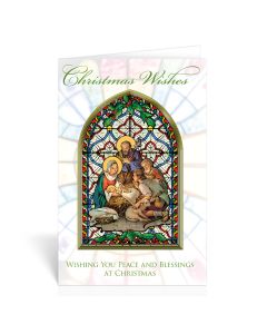 Wishing You Peace and Blessings at Christmas Greeting Cards Boxed