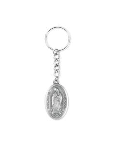 Our Lady of Guadalupe Medal Keychain
