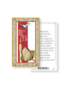 Confirmation Holy Spirit Holy Card