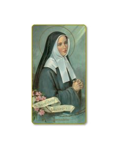 Saint Bernadette Holy Card