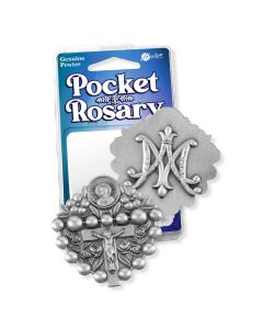 Genuine Pewter One Decade Pocket Rosary