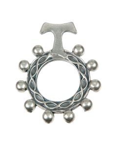 Tau Rosary Ring