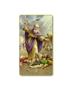 Saint Elias Holy Card