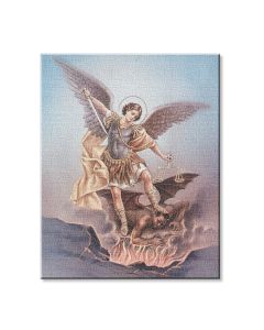 8" x 10" Saint Michael Canvas Print