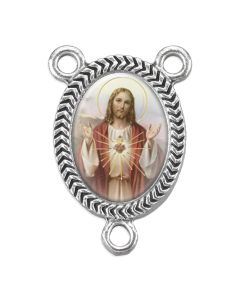 Sacred Heart of Jesus Picture Centerpiece
