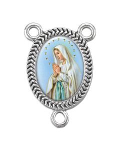 Our Lady of Lourdes Picture Centerpiece