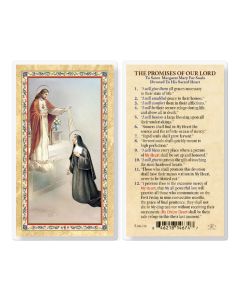 Promises of Our Lord Laminated Holy Card. Inc. of 25