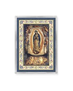 Our Lady of Guadalupe with Angels Magnetic-Easel Frame