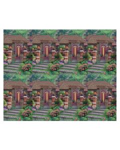 Aurora The Open Door Eight-Up Micro Perforated Holy Cards