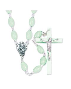 Large Luminous Acrylic Bead Family Rosary