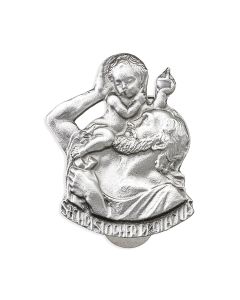 Saint Christopher Auto Visor Clip (Sold in Inc. of 3)