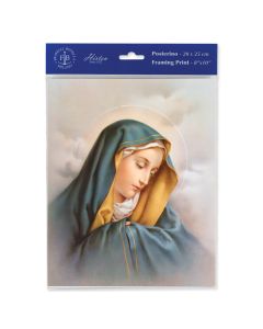 8" x 10" Our Lady of Sorrows Print (sold in inc. of 3)
