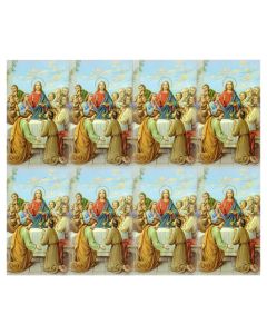 The Last Supper Eight-Up Micro Perforated Holy Cards