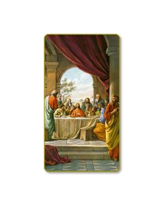 The Last Supper Holy Card