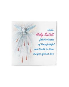 4" x 4" Holy Confirmation Hanging Ceramic Tile