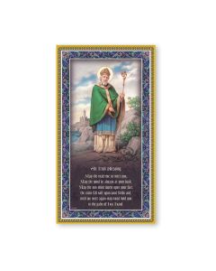 Saint Patrick Plaque with Prayer