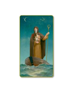 Saint Brendan Holy Card