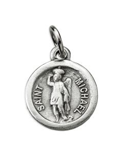 1/2" Round Saint Michael Medal