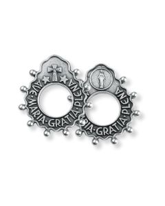 Ave Maria - Miraculous Medal Rosary Ring