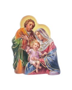 Magnetic Resin Statuette of the Holy Family  