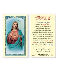 Sacred Heart of Jesus Holy Card