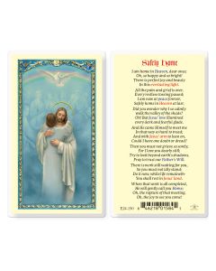 Safely Home Holy Card