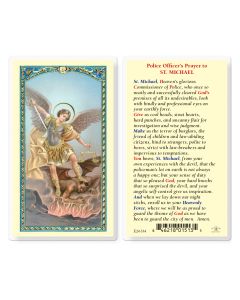 Saint Michael Policeman's Prayer Holy Card