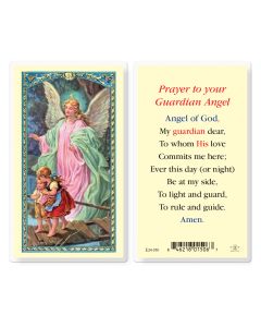 Guardian Angel of God Holy Card