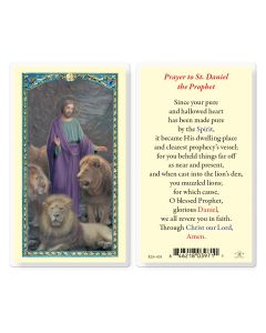 Saint Daniel Prayer Card