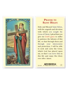 Prayer to Saint Helen Holy Card