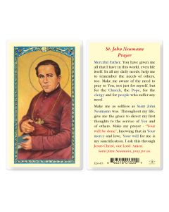 Saint John Neumann Pray for Us Holy Card