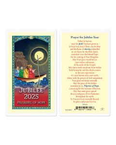 Prayer for Jubilee Year Laminated Holy Card  Pk 25