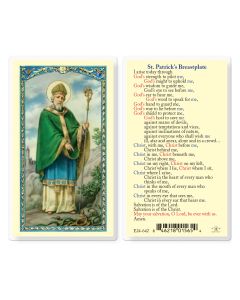 Saint Patrick's Breastplate Holy Card
