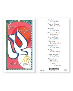Confirmation Holy Spirit Breath Holy Card