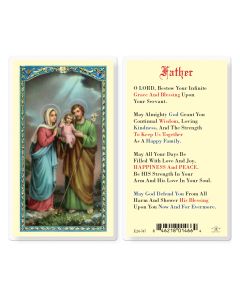 Father Prayer Holy Card