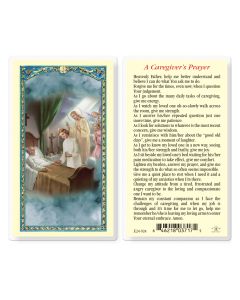 Caregiver Prayer Holy Card