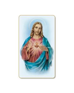 Sacred Heart of Jesus Holy Card