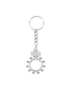 Miraculous Rosary Ring Keychain