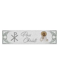 Pax - Peace of Christ Wooden Door Blessing Plaque