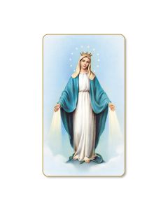 Our Lady of Grace Holy Card