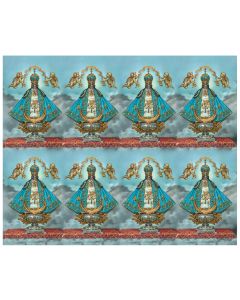 Virgen De San Juan Eight-Up Micro Perforated Holy Cards