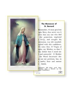 Our Lady of Grace Holy Card 