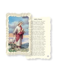 Safely Home Holy Card