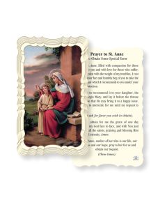 St. Anne Holy Card