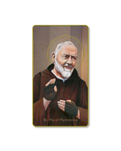 Saint Pio Holy Card