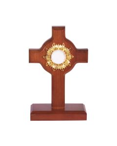 Dark Cherry Wood Reliquary-P65