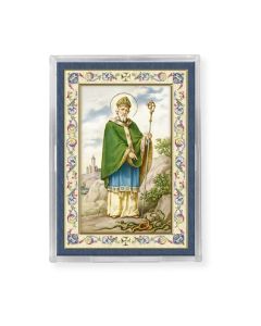 Saint Patrick Magnet-Easel Frame  Back